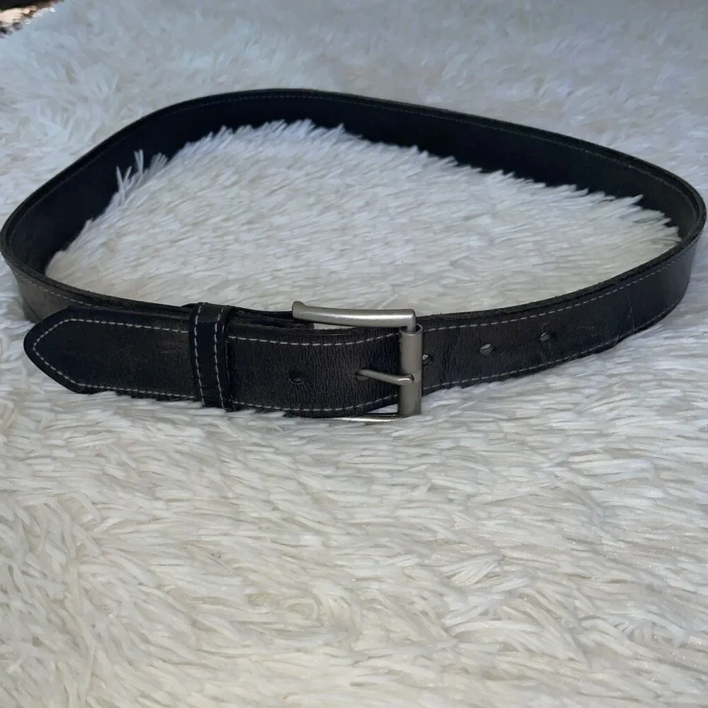 Hawx Work Gear Belt Mens Size 38 Brown Leather